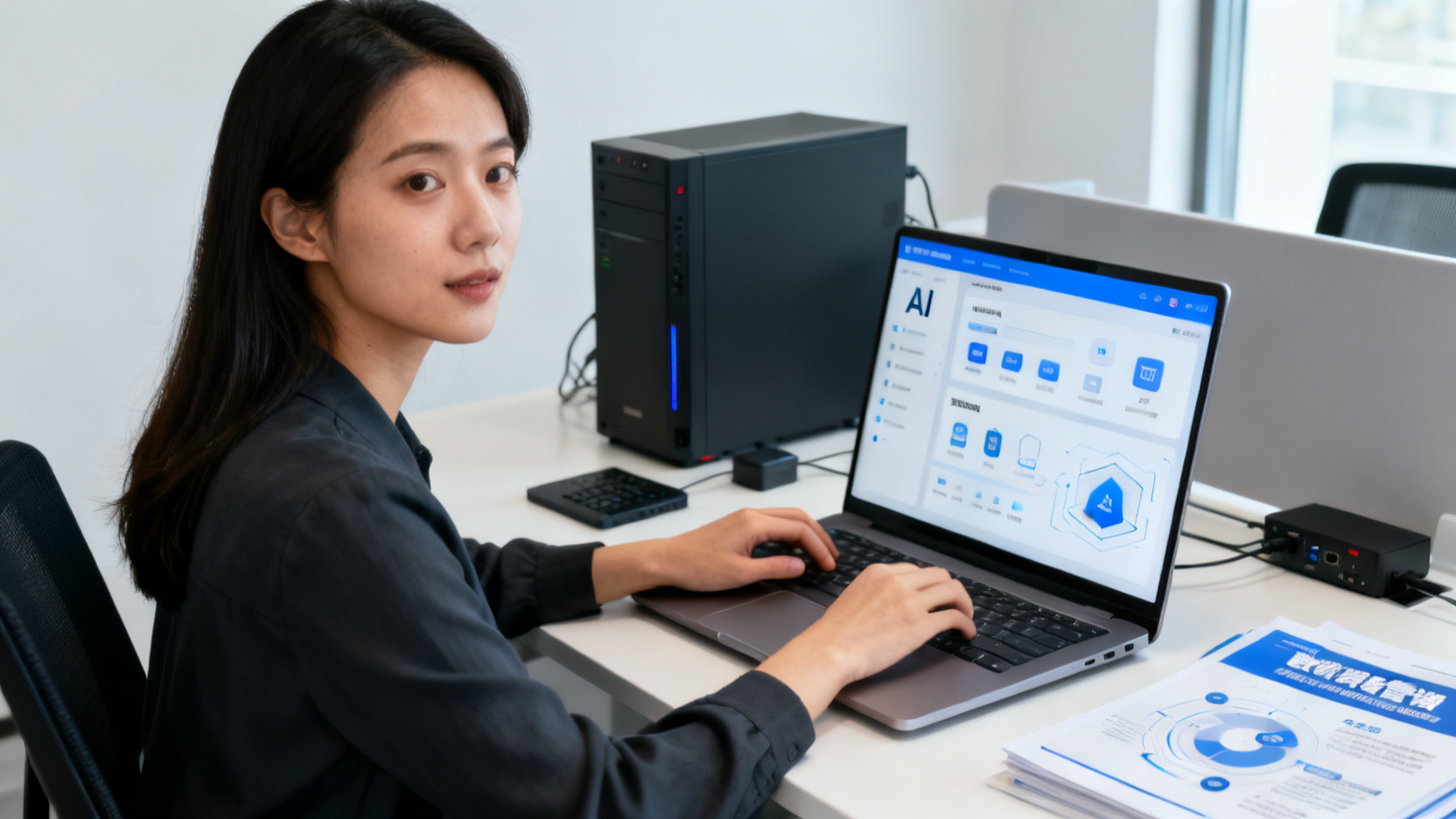 AI tools and hosting service 選擇指南示意圖