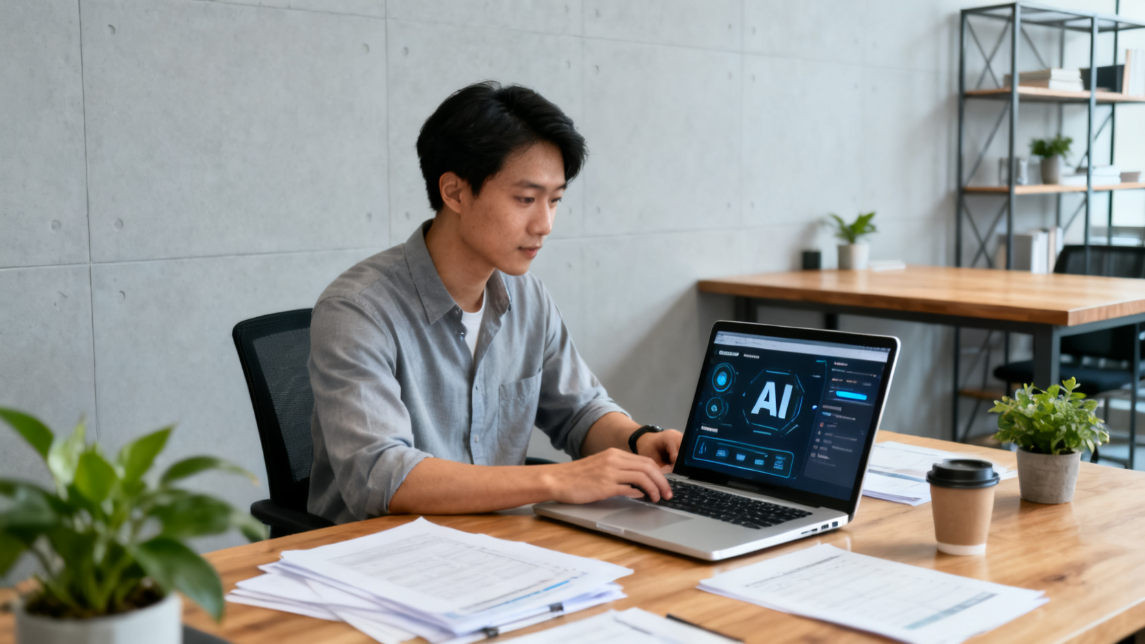 2026 年 AI 工具與網站託管服務選擇示意圖